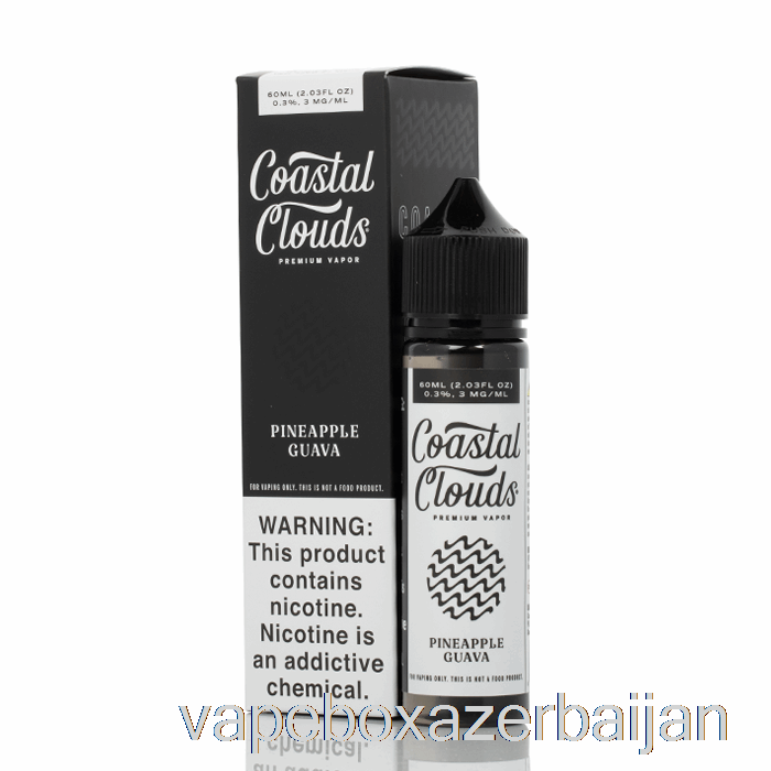 Vape Box Azerbaijan Pineapple Guava - Coastal Clouds Co. - 60mL 0mg